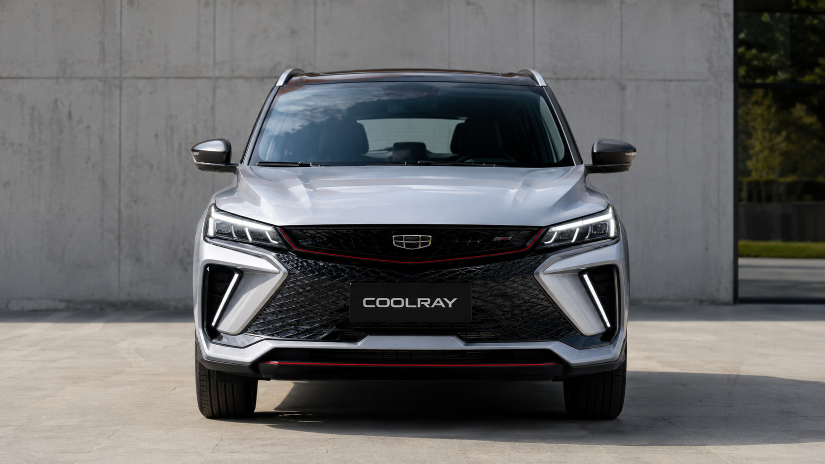 Передняя часть Geely Coolray